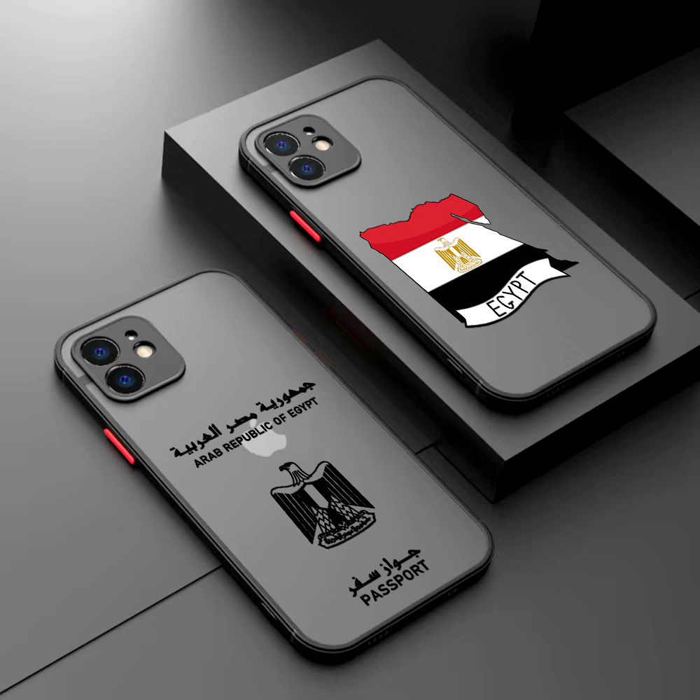 Travel Accessories Egypt - 이집트 여권 전화 케이스 iPhone 16