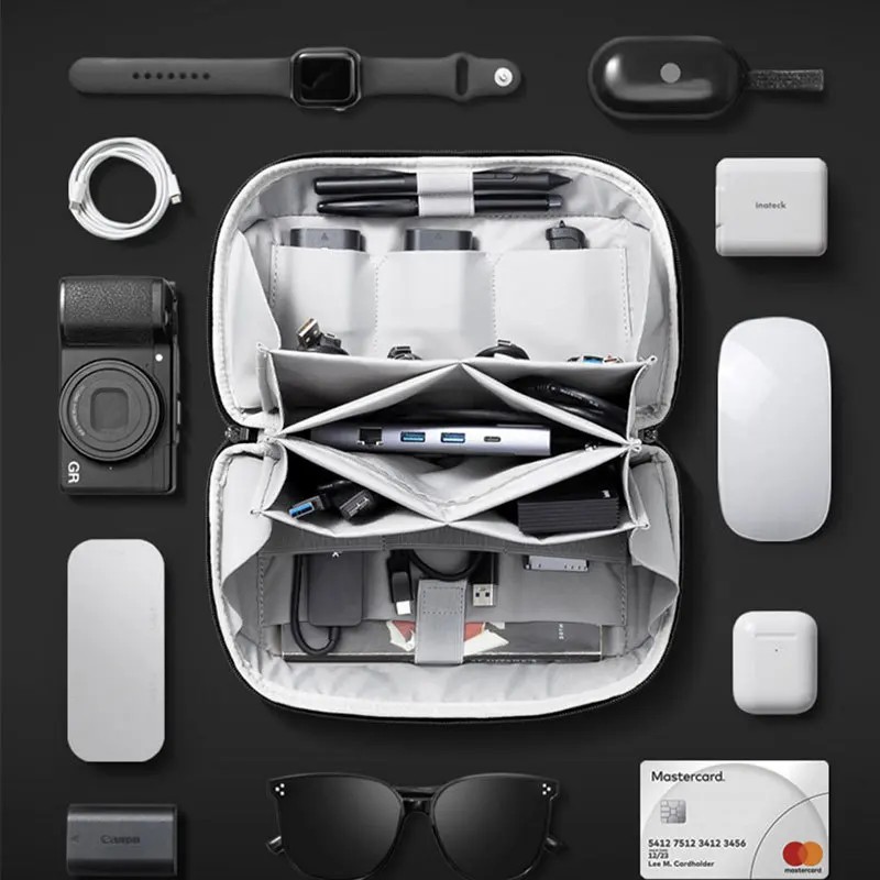 Travel Accessories Bag For Men - 다기능 디지털 액세서리 가방, 업그레이드된 방수