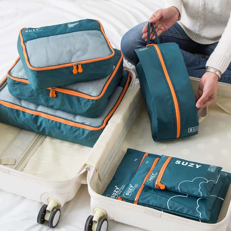 Travel Accessories Organiser - 7/6 조각 세트 여행 주최자 보관