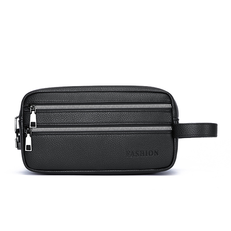 Travel Accessories Bag For Men - 빈티지 남성용 핸드 클러치 백, 다층