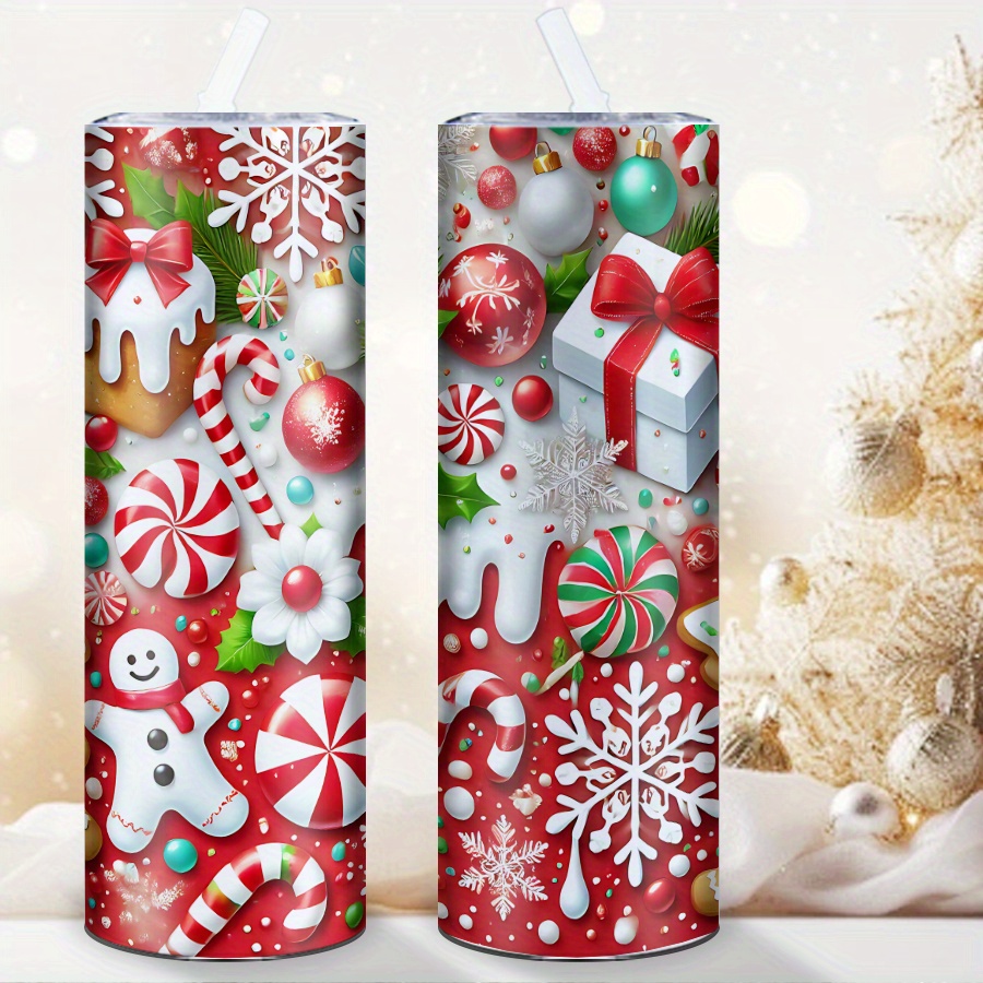 Travel Accessories Bottles - 1개, 20온스 스테인리스 스틸 텀블러, 3D