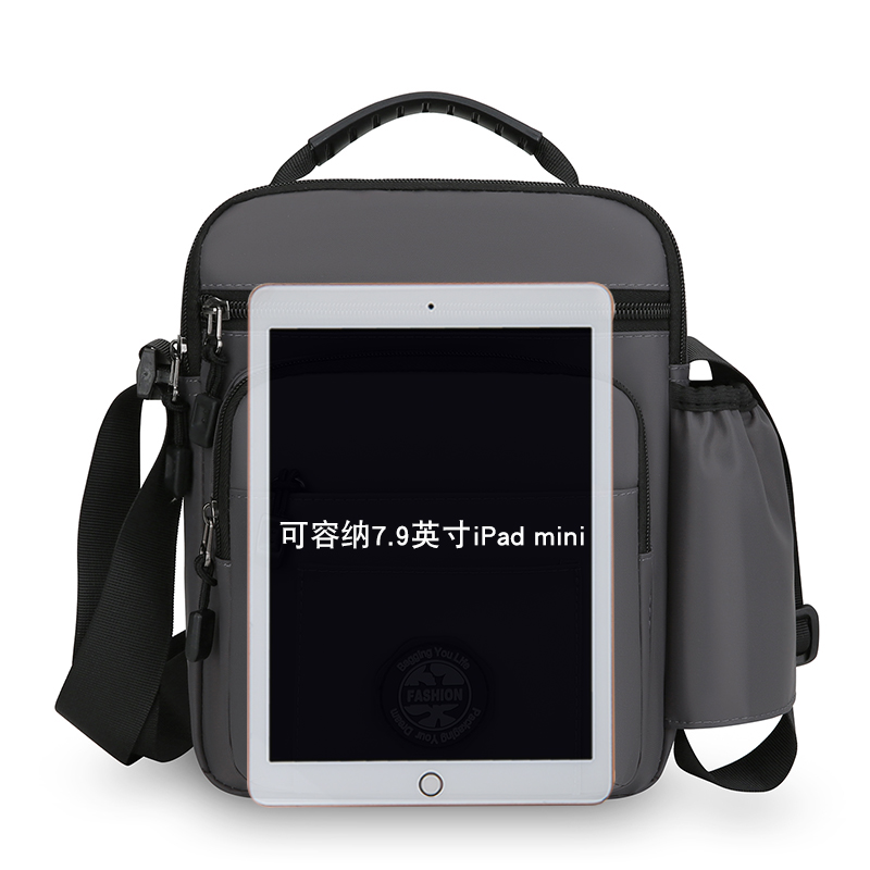 남성용 방수 크로스바디 숄더백 멀티 포켓 캐주얼 데이팩 - Travel Accessories Holder 리뷰 및 가격