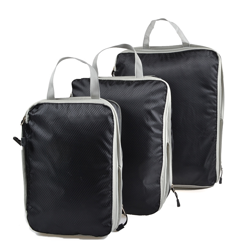 여행용 수납 가방 압축 가능한 포장 큐브 접이식 방수  - Travel Accessories Organiser 리뷰 및 가격