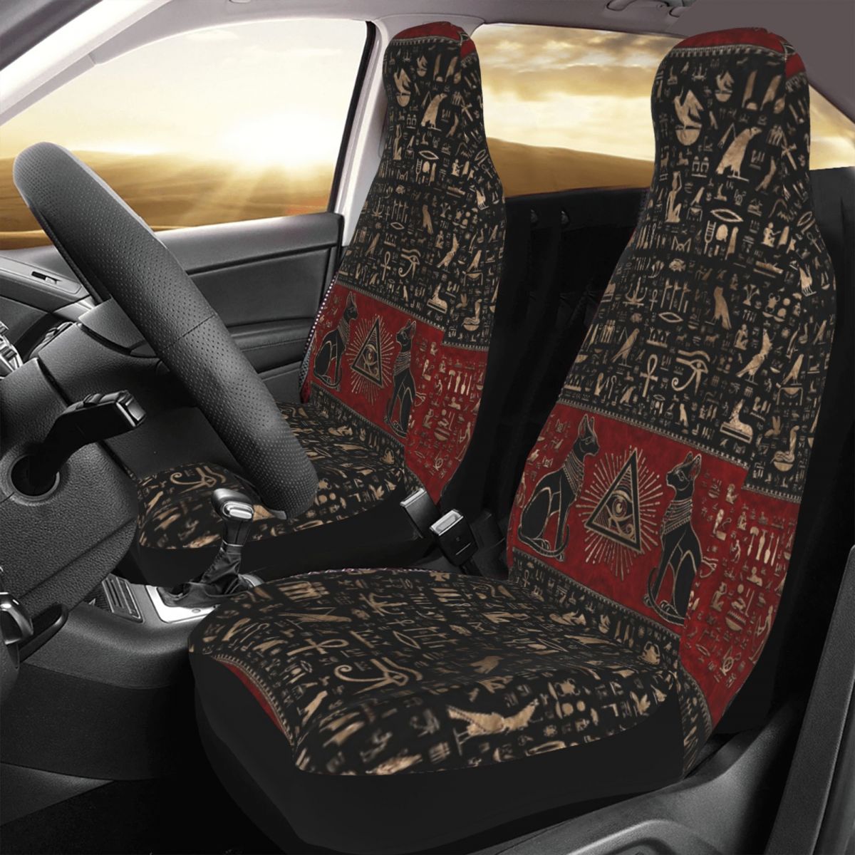 이집트 호루스의 고양이 눈 유니버설 카시트 커버 사계절 - Travel Accessories Egypt 리뷰 및 가격