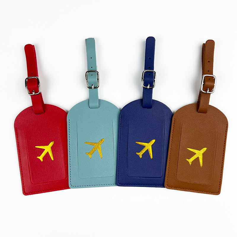 남녀공용 다채로운 PU 가죽 수하물 태그, 이름 ID  - Travel Accessories Bag For Men 리뷰 및 가격