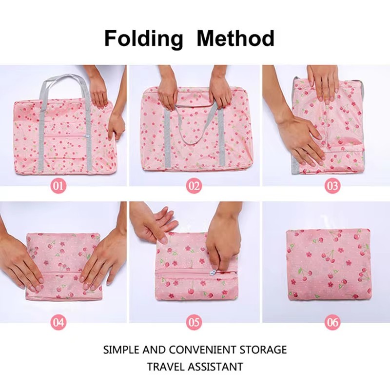 접이식 여행 가방 여성과 남성을 위한 대용량 나일론 방 - Travel Accessories Organiser 리뷰 및 가격
