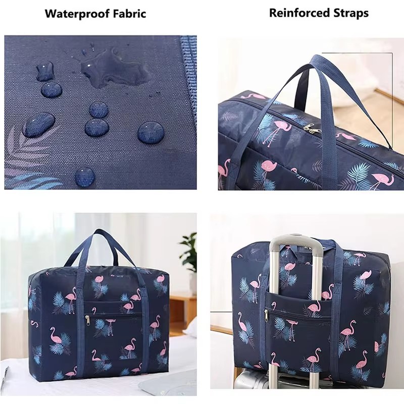 접이식 여행 가방 여성과 남성을 위한 대용량 나일론 방 - Travel Accessories Organiser 리뷰 및 가격