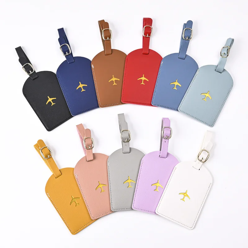 1pc Thicken PU 핫 스탬핑 항공기 탑승권 수 - Travel Accessories Name 리뷰 및 가격
