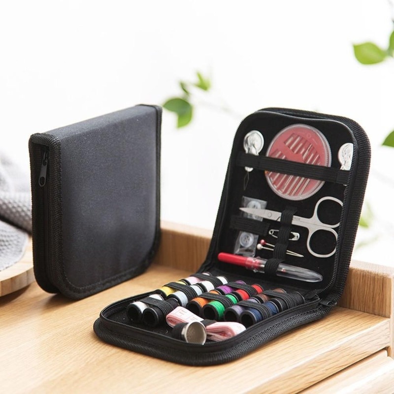 휴대용 재봉 키트 미니 여행 가정용 재봉 상자 세트,  - Travel Accessories Gift Set 리뷰 및 가격