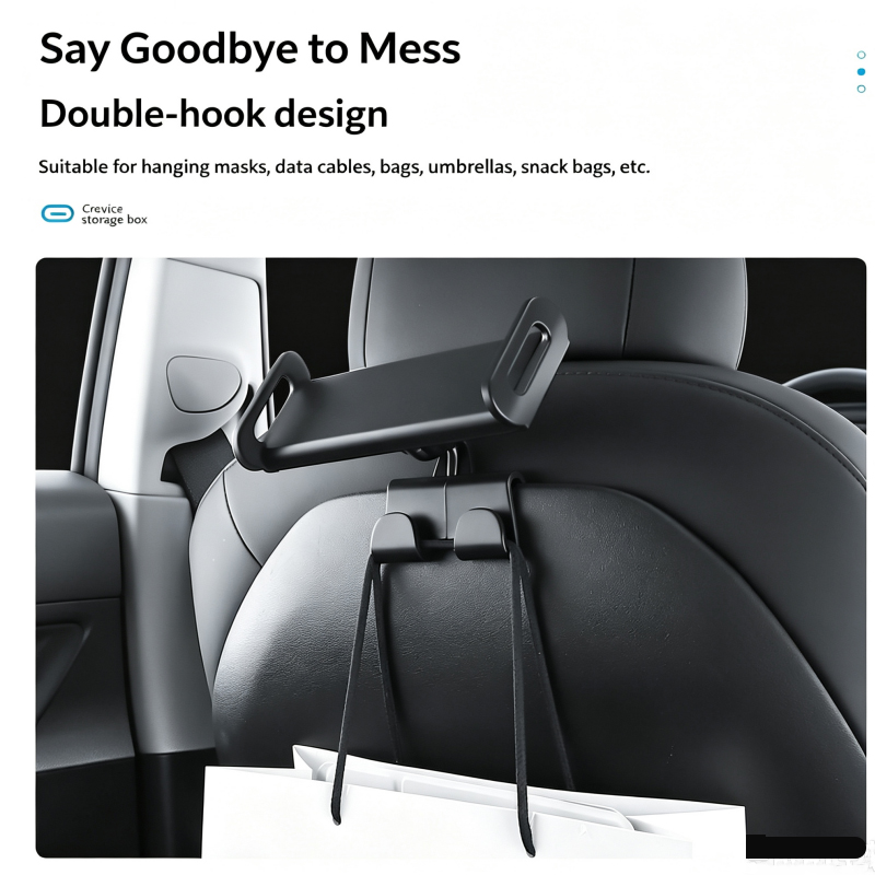 테슬라 모델 Y, 모델 3용 태블릿 거치대, 헤드레스트 - Travel Accessories Holder 리뷰 및 가격