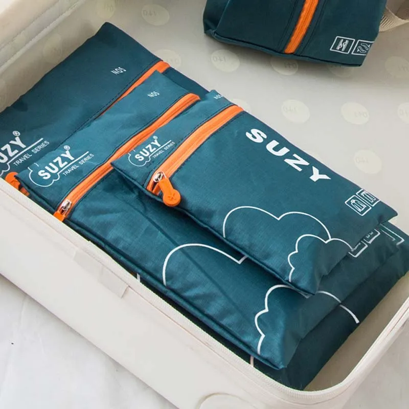 7/6 조각 세트 여행 주최자 보관 가방 가방 휴대용  - Travel Accessories Organiser 리뷰 및 가격