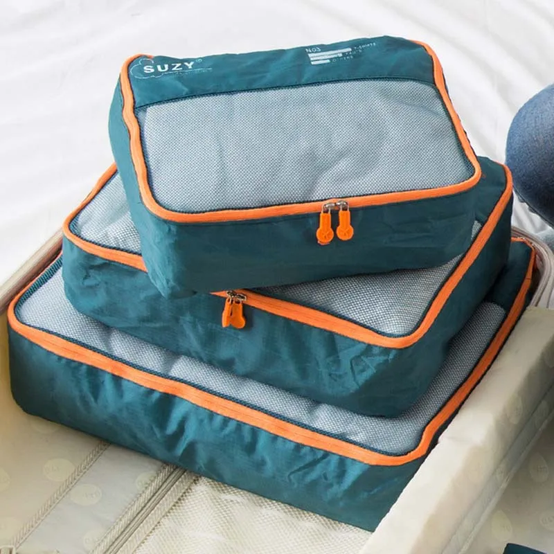 7/6 조각 세트 여행 주최자 보관 가방 가방 휴대용  - Travel Accessories Organiser 리뷰 및 가격