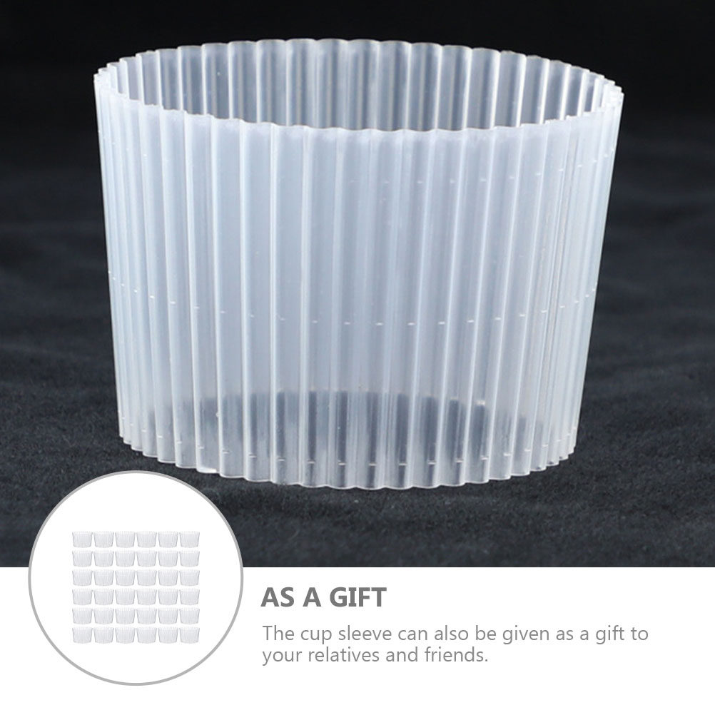 50pcs 컵 일회용 커피 휴대용 음료 슬리브 여행용  - Travel Accessories Bottles 리뷰 및 가격