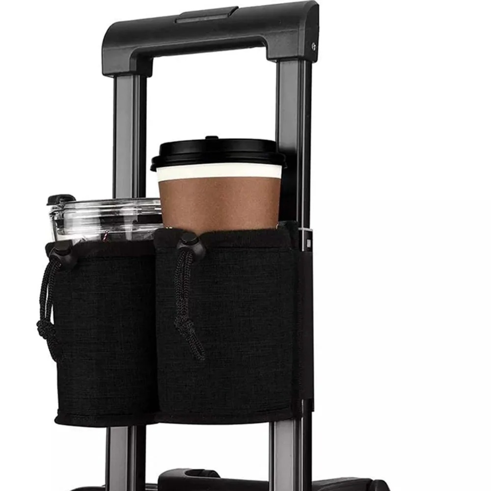 새로운 러기지 핸들 물병 홀더 가방, 듀얼 컵 보관 파 - Travel Accessories Bottles 리뷰 및 가격