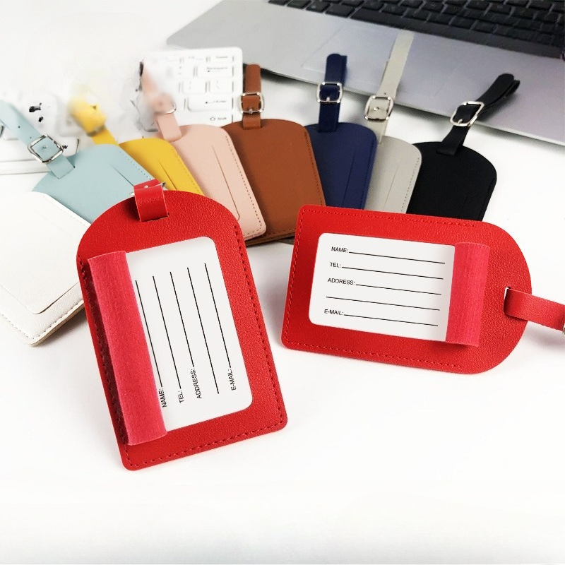 여성용/남성용 PU 가죽 여행용 수하물 태그, 여행 가 - Travel Accessories Bag For Men 리뷰 및 가격