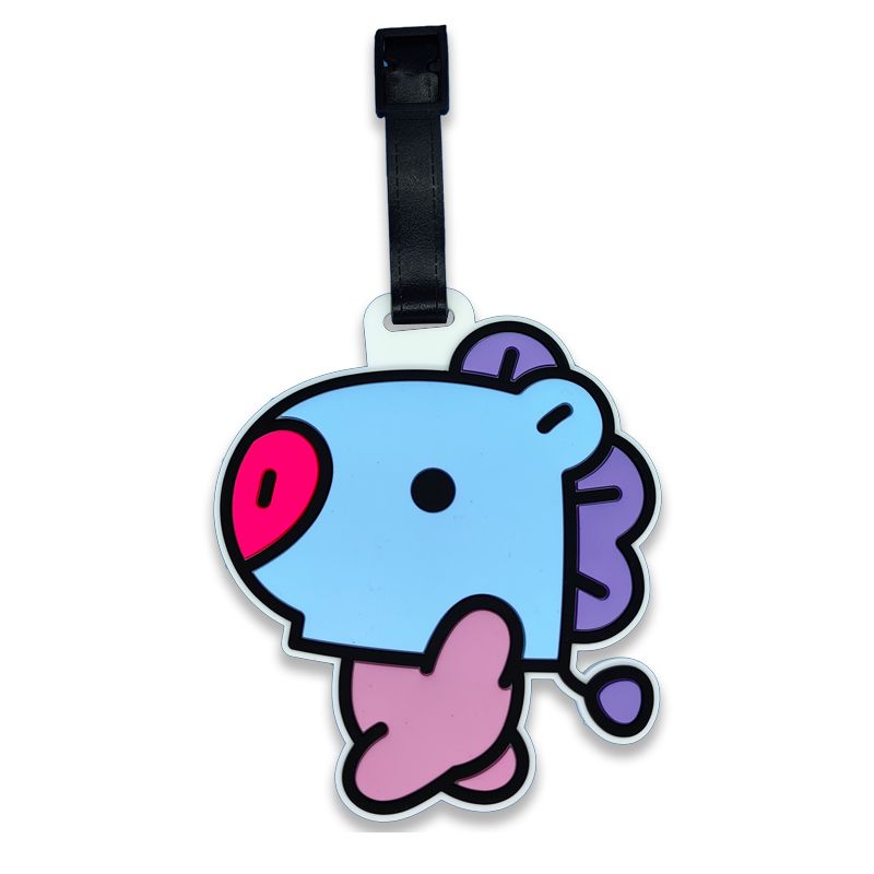 BT21 만화 귀여운 키체인 카와이 유니섹스 수하물 태 - Travel Accessories Gift Set 리뷰 및 가격