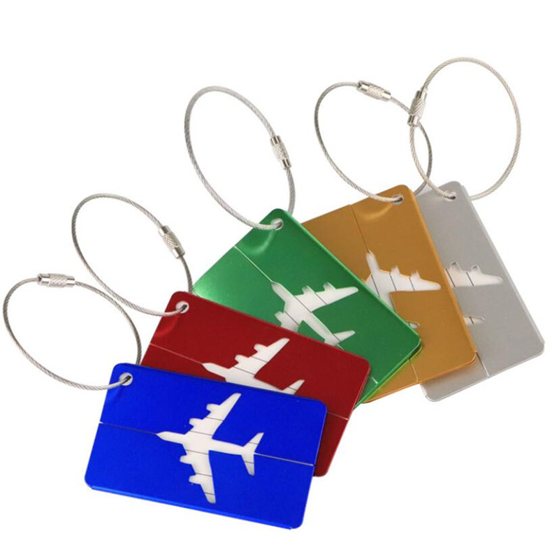 새로운 패션 수하물 태그 알루미늄 합금 여성 남성 여행 - Travel Accessories Name 리뷰 및 가격