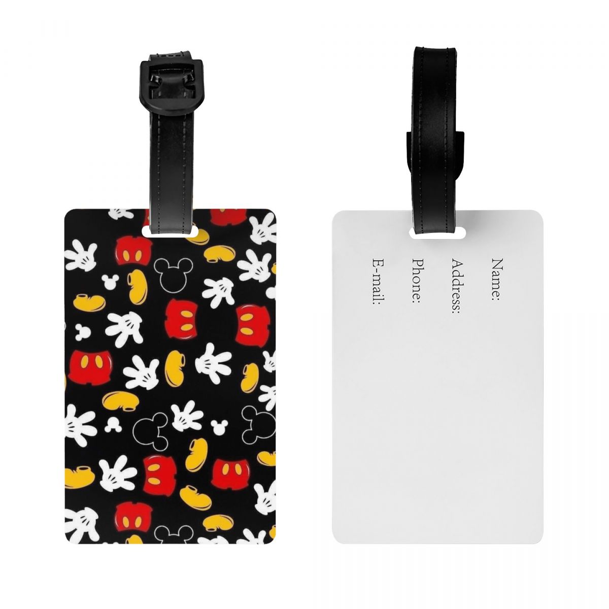 맞춤형 M-마우스 수하물 태그, 여행 가방용 패션 애니 - Travel Accessories Name 리뷰 및 가격
