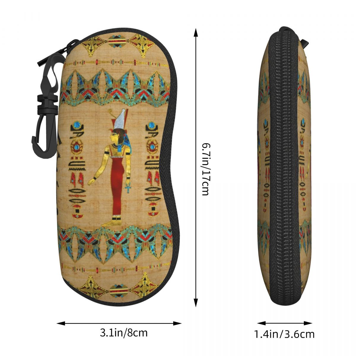 맞춤형 이집트 무트 심볼 쉘 안경 케이스 유니섹스 여행 - Travel Accessories Egypt 리뷰 및 가격