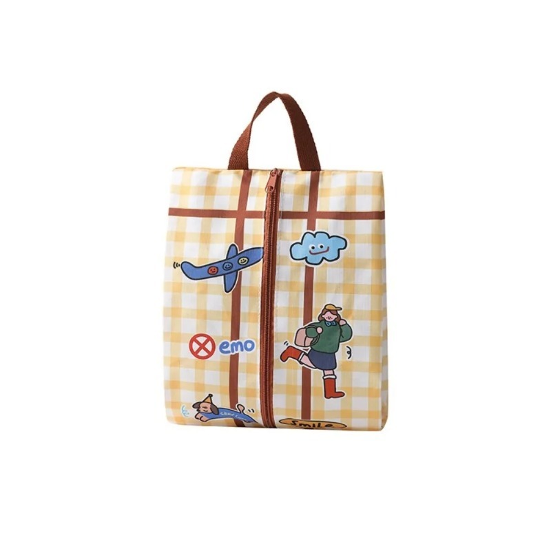귀여운 만화 프린트 여행용 수납 가방, 지퍼 정리함,  - Travel Accessories Organiser 리뷰 및 가격