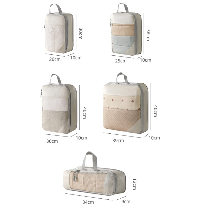 5개/세트 경량 휴대용 여행 압축 보관 가방 다기능 의 - Travel Accessories Gift Set 리뷰 및 가격