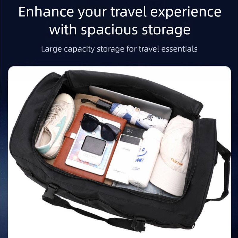 견고한 바퀴 달린 더플 백 접이식 방수 롤링 수하물,  - Travel Accessories Bag For Men 리뷰 및 가격