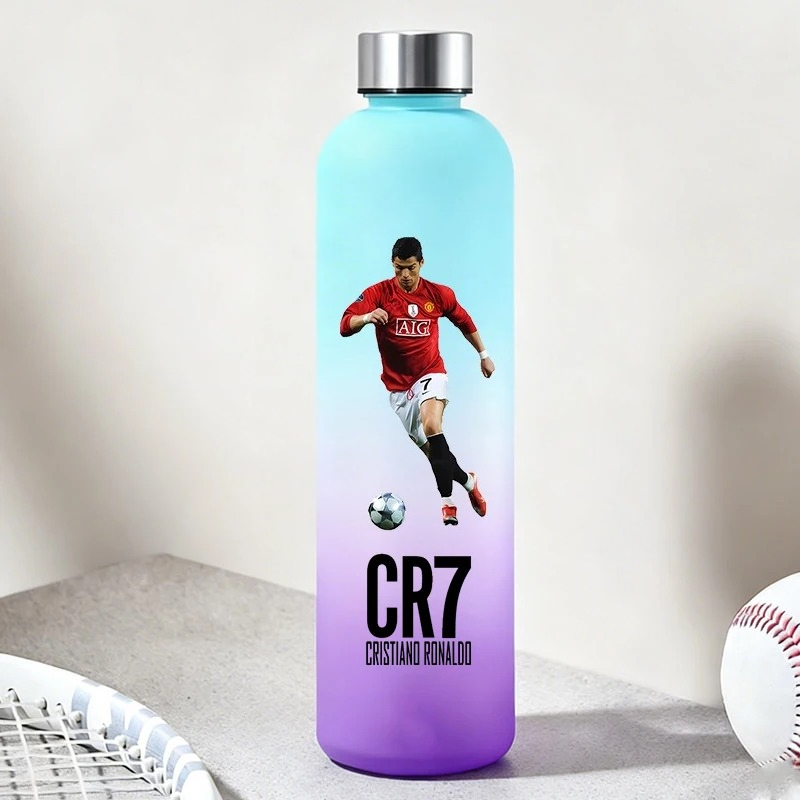 900ML CR7 물병 캐주얼 축구 스타 호날두 스포츠 - Travel Accessories Bottles 리뷰 및 가격