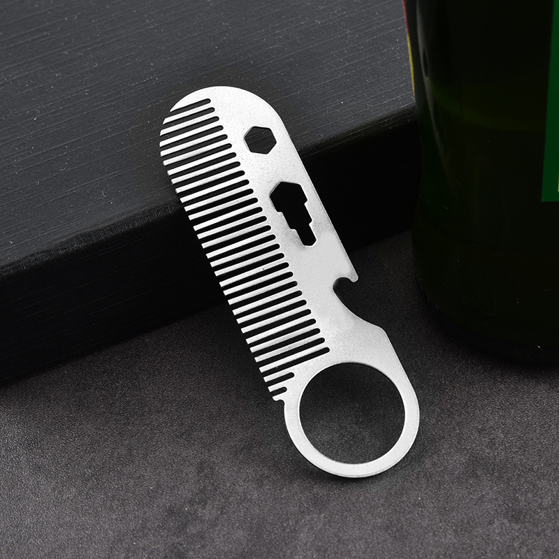 다기능 스테인레스 스틸 빗 수염 헤어 스타일링 휴대용  - Travel Accessories Bottles 리뷰 및 가격
