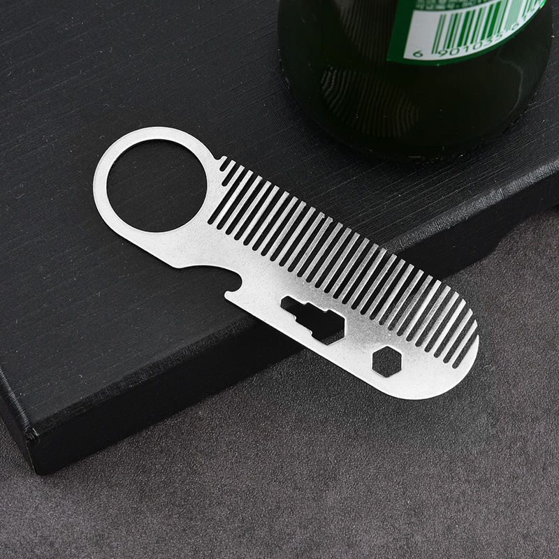 다기능 스테인레스 스틸 빗 수염 헤어 스타일링 휴대용  - Travel Accessories Bottles 리뷰 및 가격