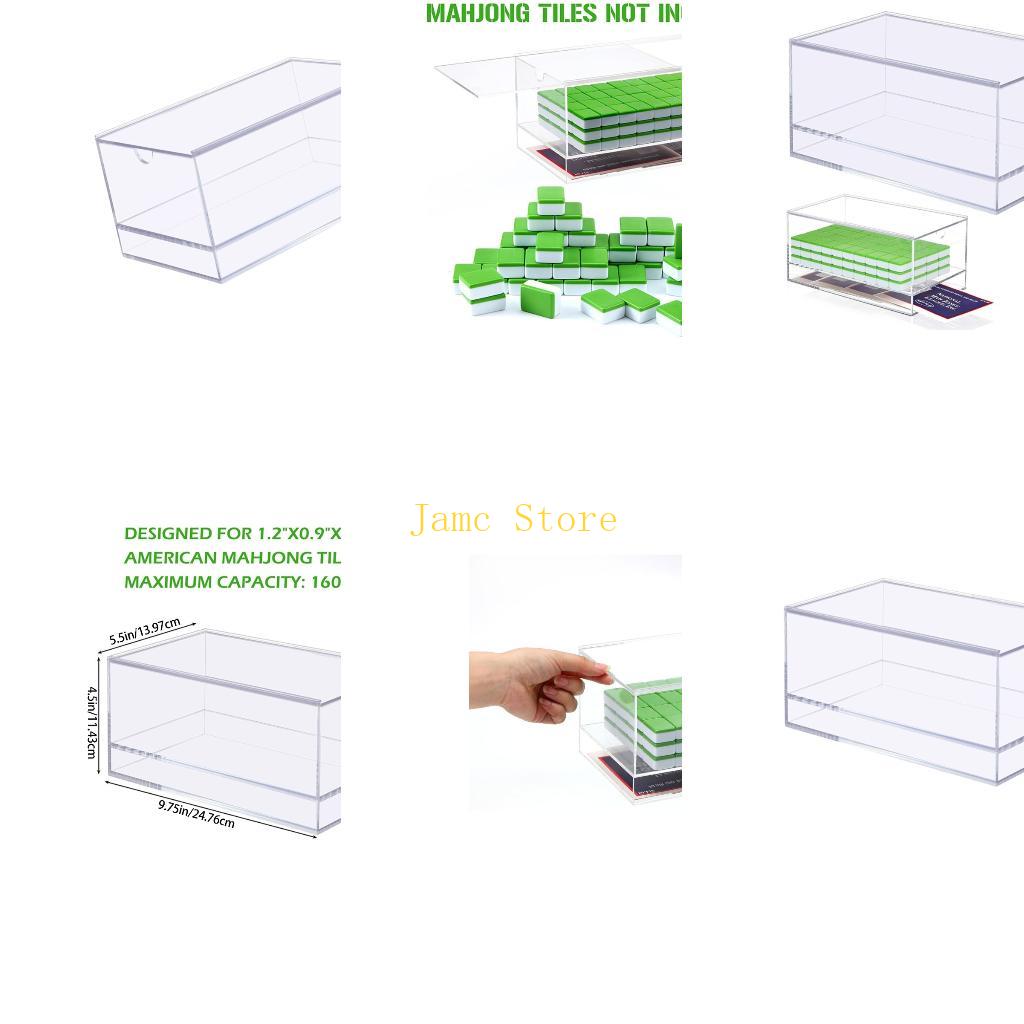 조직된 카드 놀이 조직을 위한 LX0B 아크릴 마작 타 - Travel Accessories Organiser 리뷰 및 가격