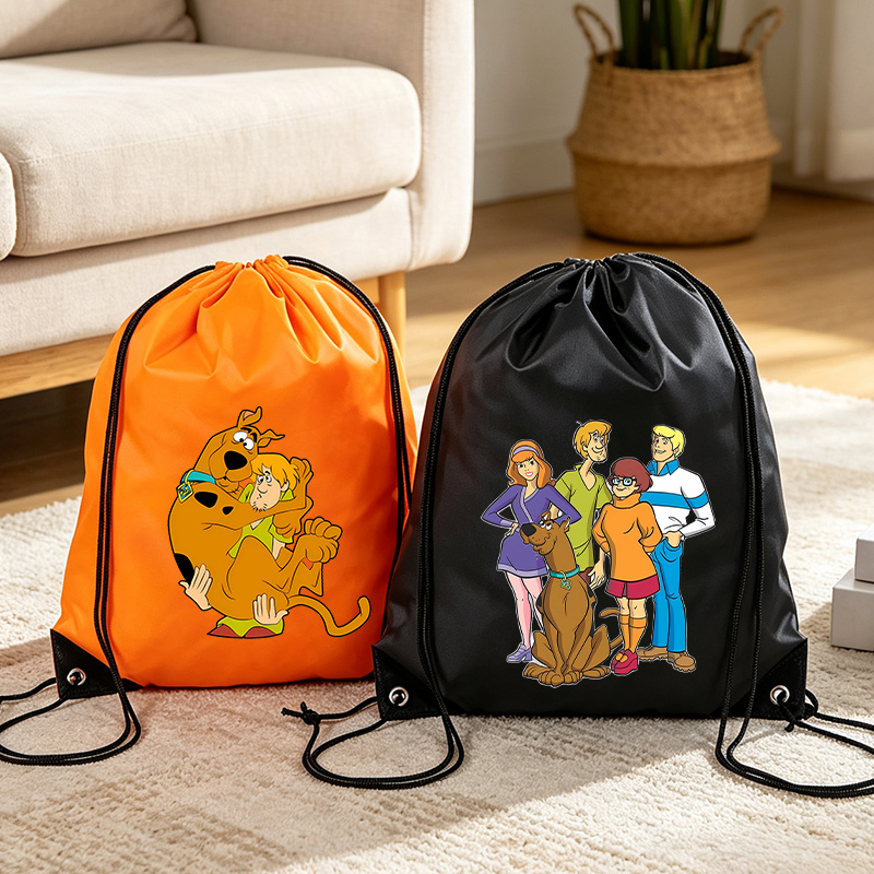 스쿠비 두 드로스트링 수납 가방 멋진 만화 개 포켓 백 - Travel Accessories Holder 리뷰 및 가격