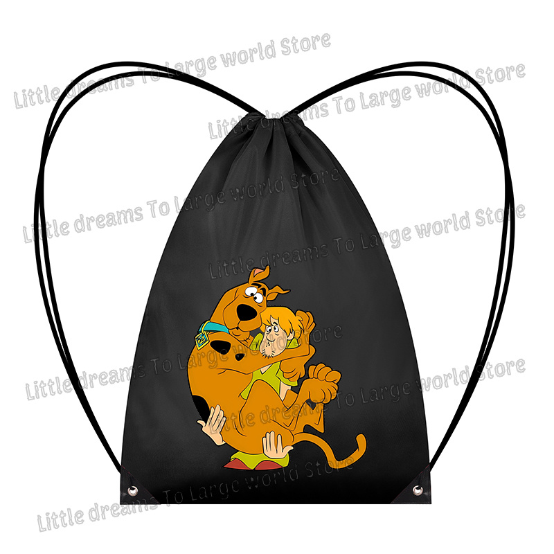 스쿠비 두 드로스트링 수납 가방 멋진 만화 개 포켓 백 - Travel Accessories Holder 리뷰 및 가격