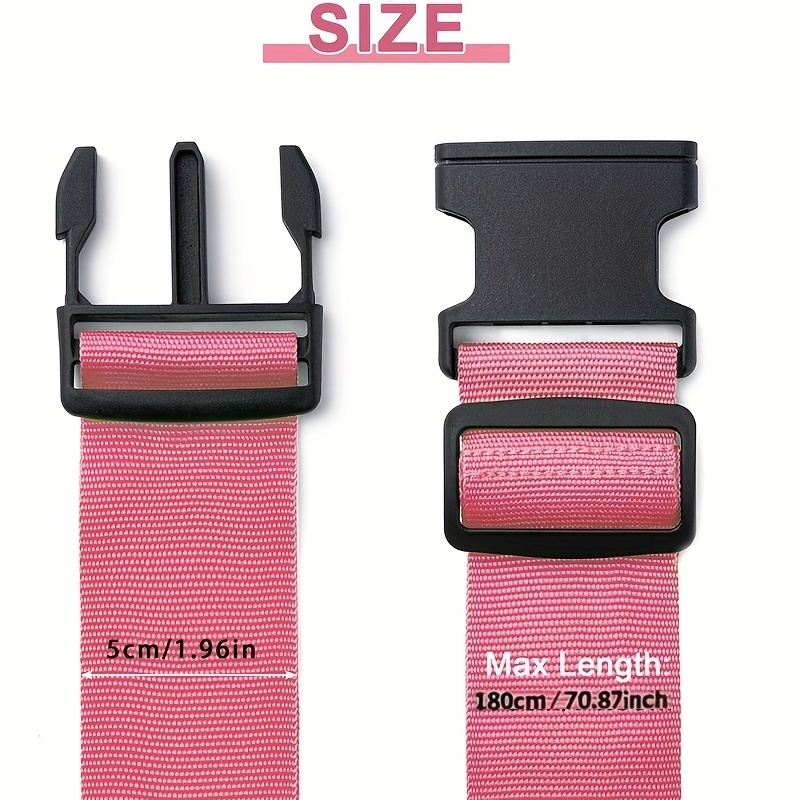 4개의 수하물 스트랩 세트, 수하물 고정 스트랩, 여행 - Travel Accessories Gift Set 리뷰 및 가격