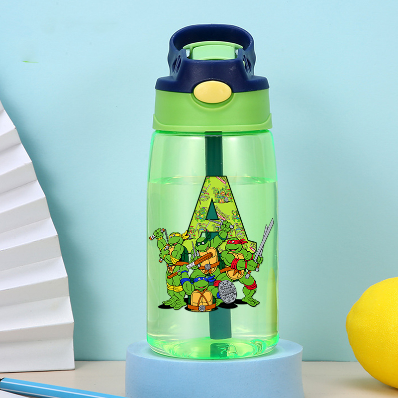 십대 돌연변이 닌자 거북이 물병 애니메이션 스포츠 병  - Travel Accessories Bottles 리뷰 및 가격
