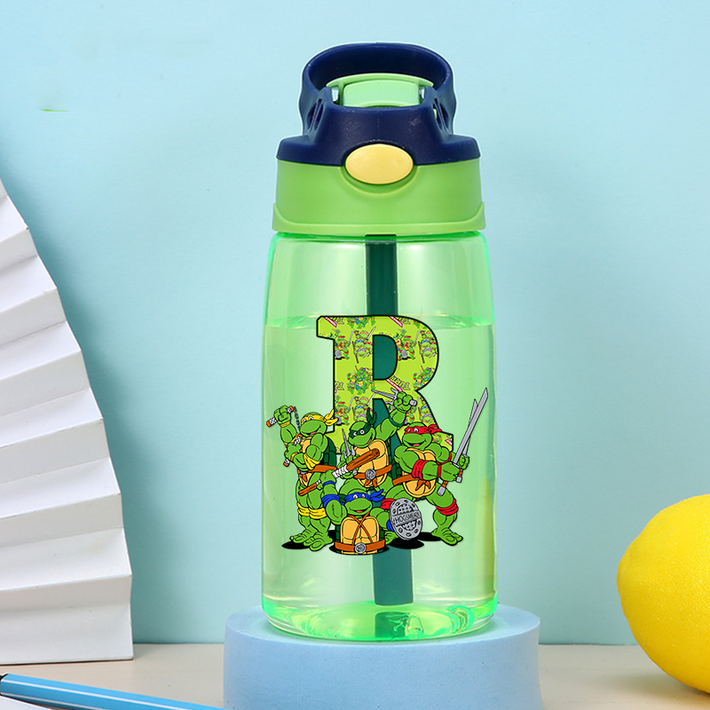 십대 돌연변이 닌자 거북이 물병 애니메이션 스포츠 병  - Travel Accessories Bottles 리뷰 및 가격